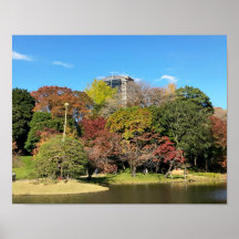 Scenlandskap med hösten Färg