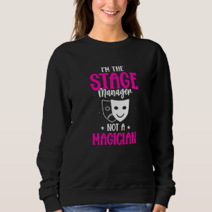 Scenledare Inte Magiker Scenledare Scen Man T Shirt