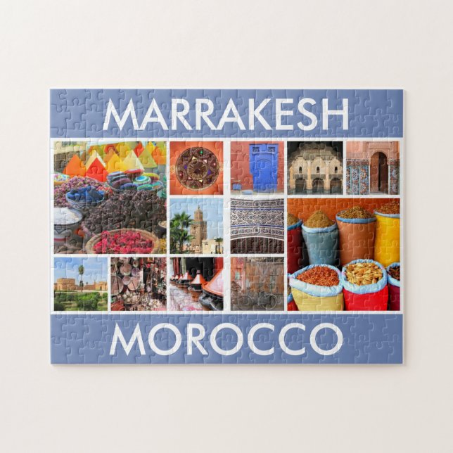 scenmarrakesh pussel (Horisontell)