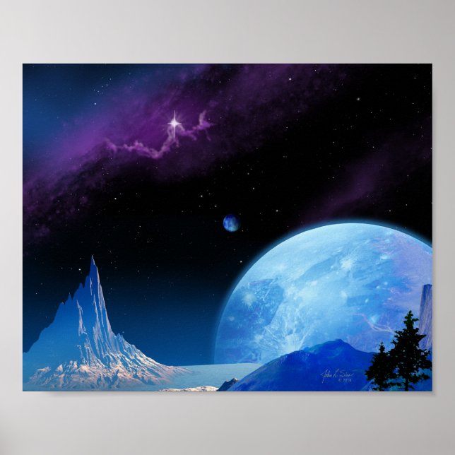 Scennebula (10 x 8) poster (Framsidan)