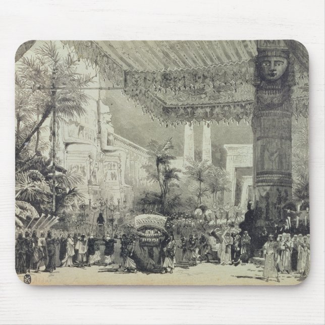 Scenografi för finalen agerar musmatta (Framsidan)