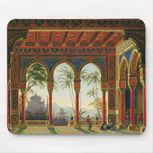 Scenografi för operan 'Ruslan och Lyudmila Musmatta (Framsidan)