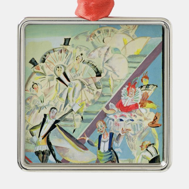 Scenografi för operettaen julgransprydnad metall (Framsidan)