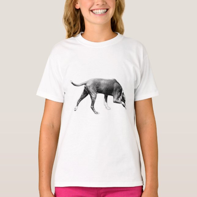 Scent Hunter - Monokrom realism T Shirt (Framsida)