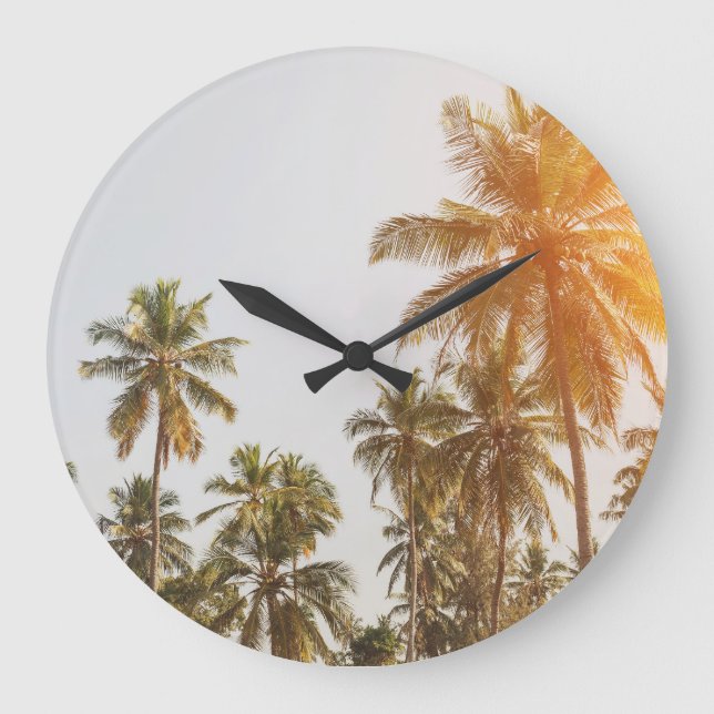 Scenvy för handflatan-persikor stor klocka (Framsida)