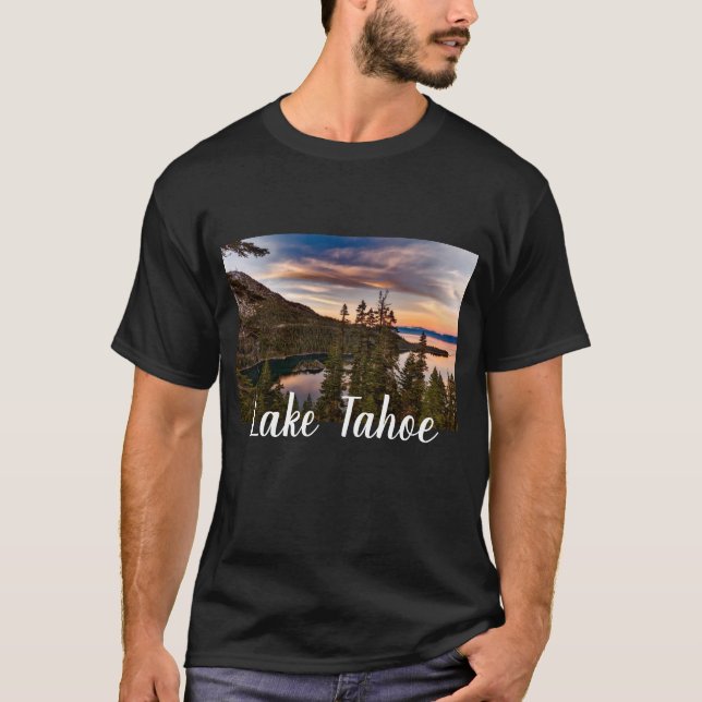 Scenvy för sjö Tahoe T Shirt (Framsida)