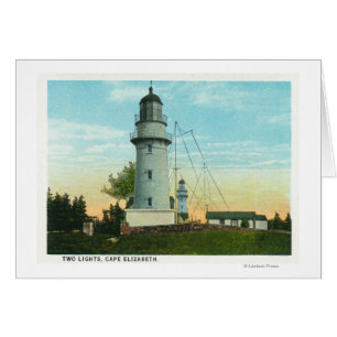 Scenvy på den Westerna promenaden Hälsningskort