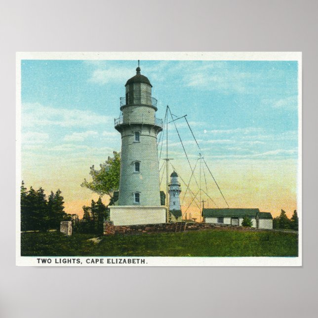 Scenvy på den Westerna promenaden Poster (Framsidan)