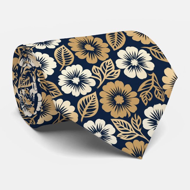 Schablonklippt blomster Mönster Slips (Rullad)