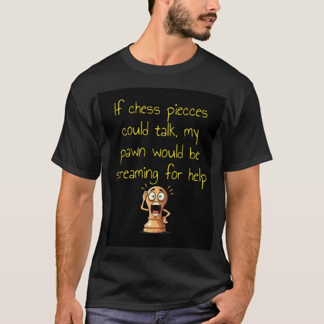 schack älskare tshirt t shirt (Framsida)