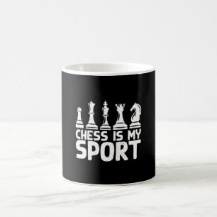 Schack är min sport kaffemugg