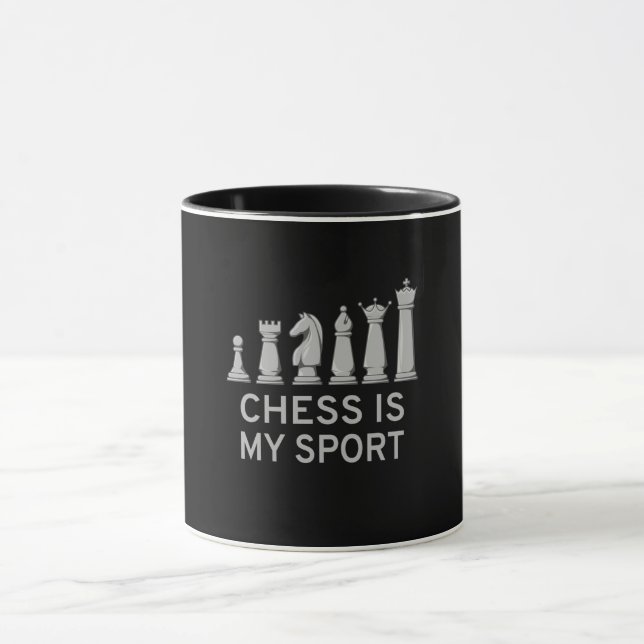 Schack är min sport mugg (Center)
