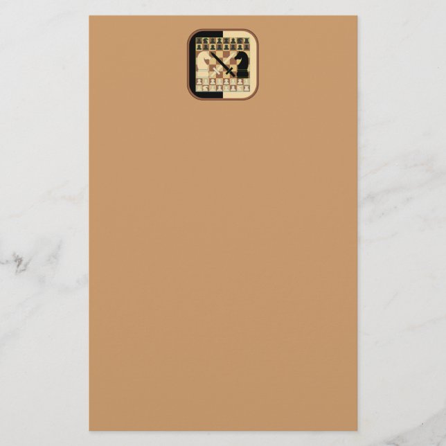 SCHACK BREVPAPPER (Framsida)