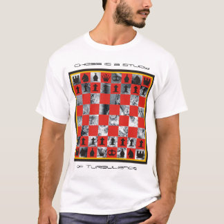 Schack - det är turbulent tee shirt