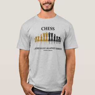 Schack en ansträngning mot felet (det t shirt