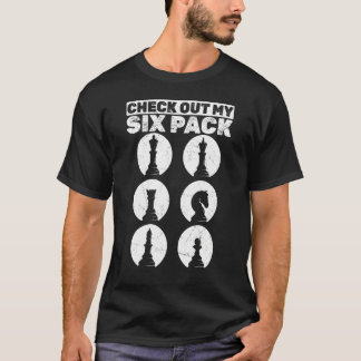 Schack  Kolla Min Sexpack Schackspelare Schack T Shirt