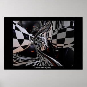 Schack med Leary Timothy Poster