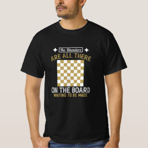 Schack - Misstag väntar på att begås T Shirt