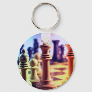 Schack modiga Keychain Nyckelring