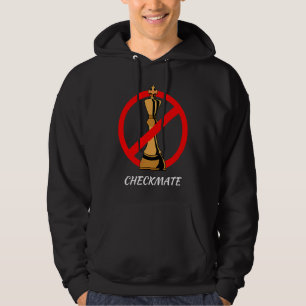 Schack Ninja Mästare I Schack Matt I Schackspelare Hoodie