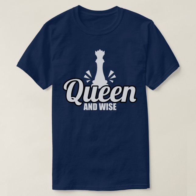 schack och vishet t shirt (Design framsida)