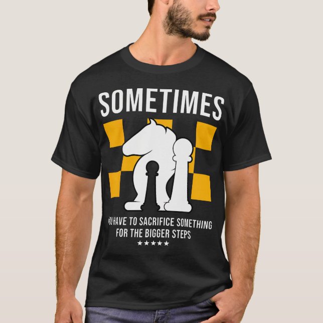 Schack Offer Pjäs Schack T Shirt (Framsida)