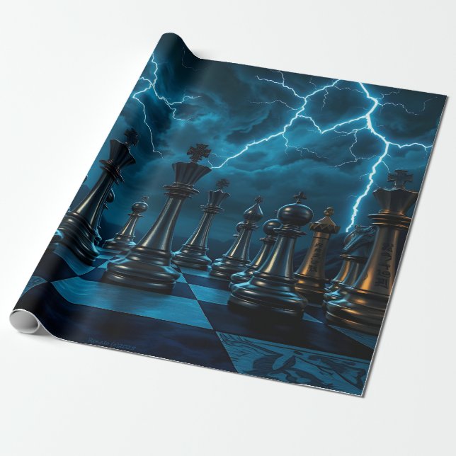Schack Presentpapper (Utrullad)