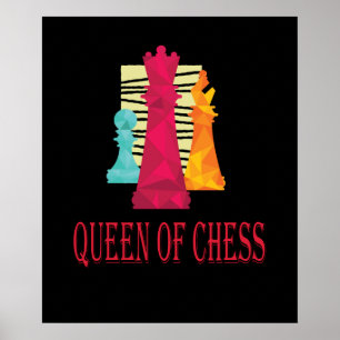 Schack - Schackets drottning Poster