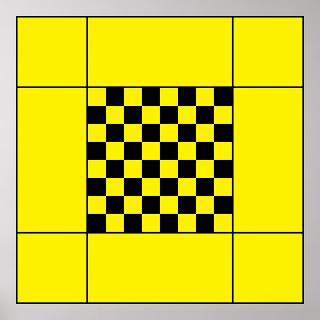 Schackbord Poster (Framsidan)