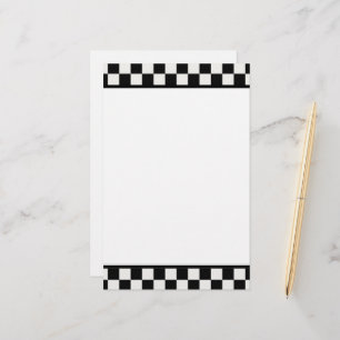 Schackbräde Brevpapper