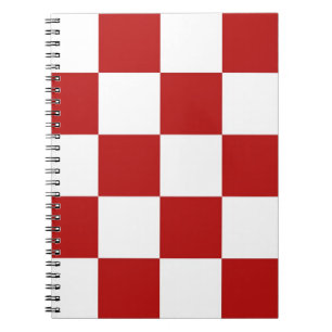 Schackbräde Chex för Tablecloth för Anteckningsbok Med Spiral