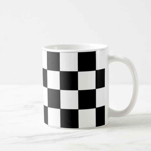 Schackbräde Kaffemugg (Höger)