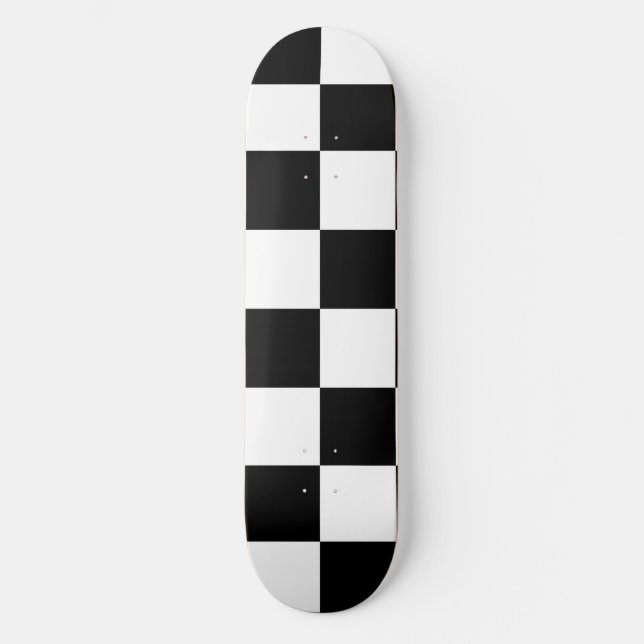 schackbräde mini skateboard bräda 18,5 cm (Framsida)