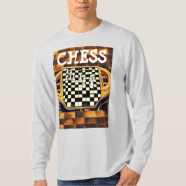 SCHACKBRÄDE STIL T SHIRT