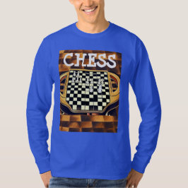 SCHACKBRÄDE STIL T SHIRT