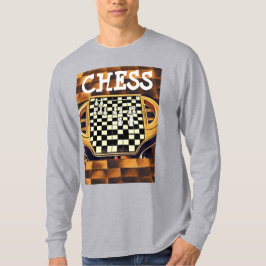 SCHACKBRÄDE STIL T SHIRT