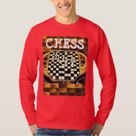 SCHACKBRÄDE STIL T SHIRT