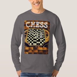 SCHACKBRÄDE STIL T SHIRT