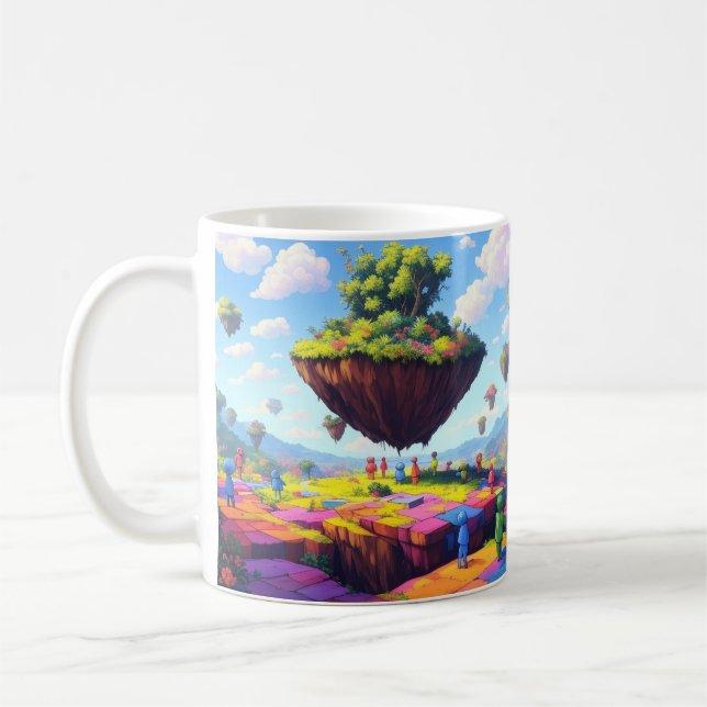 Schackbrädevärld, Kaffe kopp, 330 ml Kaffemugg (Vänster)
