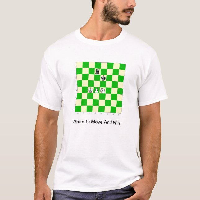 Schackdiagram T-shirt (Framsida)