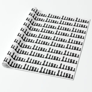 Schacket lappar presentpapper