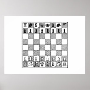 Schacket stiger ombord poster