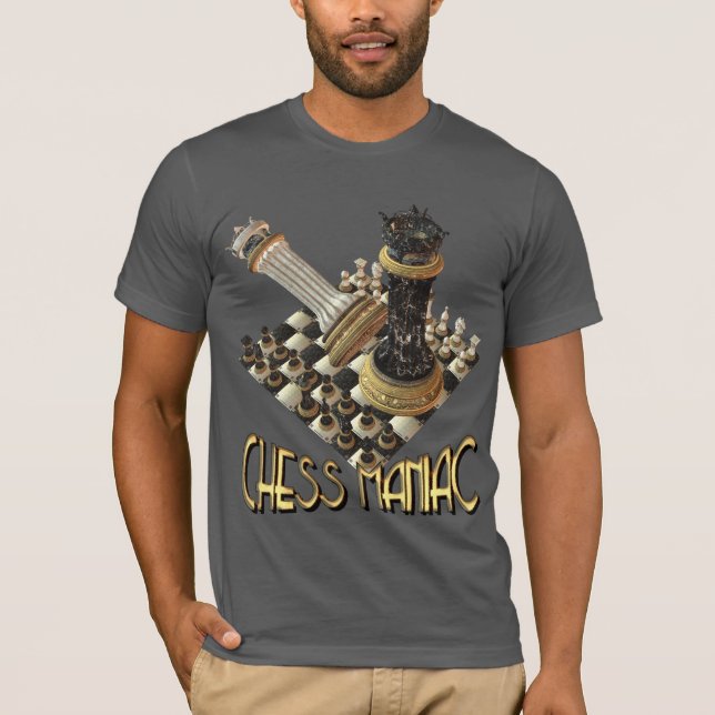 Schackgalning Tee Shirt (Framsida)