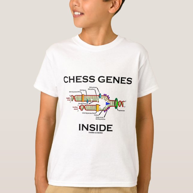 Schackgeninsida (DNA-replicationen) Tröja (Framsida)