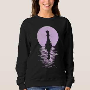 Schackklubb spel kung Drottning Häst schackpjäs mä T Shirt