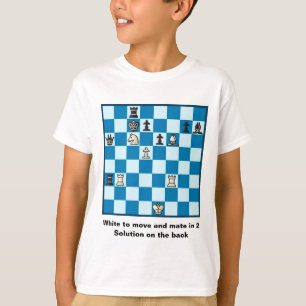 Schackkompis i 2 pussel #1 tee