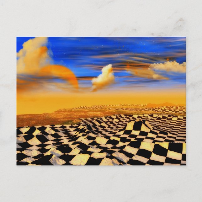 schackkonst, schack regler, schacköppningar, vykort (Framsida)