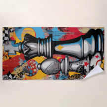 Schackkung Pop Art Strategi Design