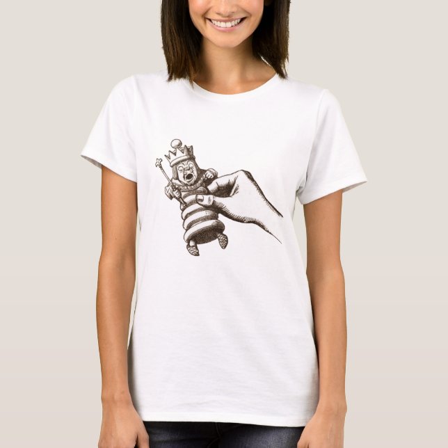 Schackkungoriginal T-shirt (Framsida)