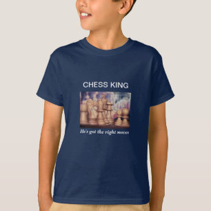SCHACKKUNGT-TRÖJA T-SHIRT